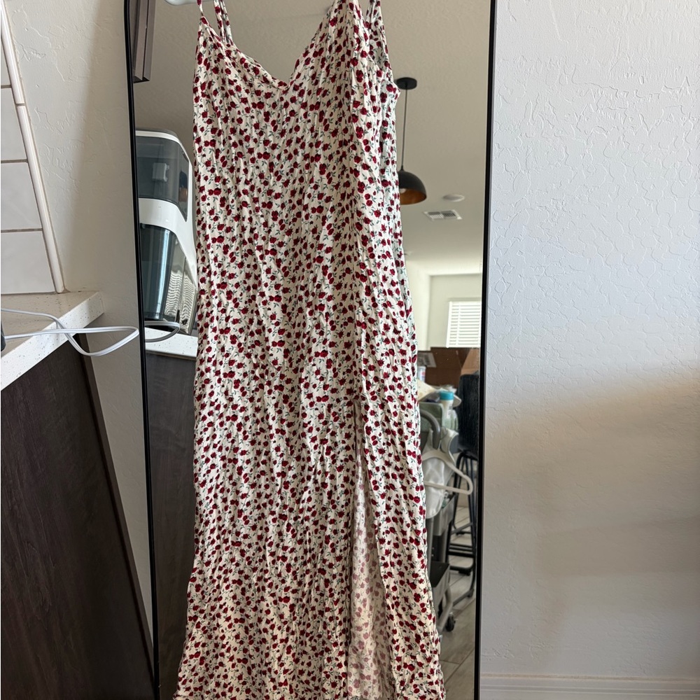ReformationCrimini Dress is a midi-length slip dress - Picture 3 of 5